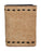Men's Western Tooled Leather Beaded Floral Tri-Fold Wallet 18RSW-Trifold