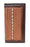 Challenger Western Rodeo Wallet – Ace’s Edge Antique Basket Weave with Four Aces Design, Brown Leather Trim 18RSW138R