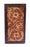 Challenger Western Rodeo Wallet – Braided Frontier Antique Floral Tooled Leather with Braided Lacing Accents, Brown Trim 18RSW151R