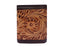 Challenger Western Tri-Fold Wallet – Braided Frontier Antique Floral Tooled Leather with Braided Lacing Accents, Brown Trim 18RSW151T