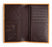 Challenger Western Rodeo Wallet – Ace’s Edge Antique Basket Weave with Four Aces Design, Brown Leather Trim 18RSW138R