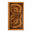 Challenger Western Rodeo Wallet – Ace’s Edge Antique Basket Weave with Four Aces Design, Brown Leather Trim 18RSW138R