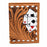 Challenger Western Bi-Fold Wallet – Stacked Aces Floral Tooled Leather with Hand Painted Card Design 18RSW168B