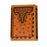 Men's Western Tooled Leather Tri-Fold Wallet 18RSW-TrifoldTooled