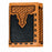 Men's Western Tooled Leather Tri-Fold Wallet 18RSW-TrifoldTooled