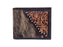 Challenger Bifold Wallet, Hair-On Hide, Floral Tooled Leather, ID Window, 4.25 x 3.25 in, Brown/Tan 18RSW523B