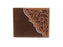 Challenger High Plains Bloom Genuine Leather Bi-Fold Wallet Floral Tooled Western Wallet 18RSW524B