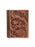 Challenger Frontier Floral Distressed Leather Money Clip Bi-Fold Wallet Hand Tooled 18RSW551M
