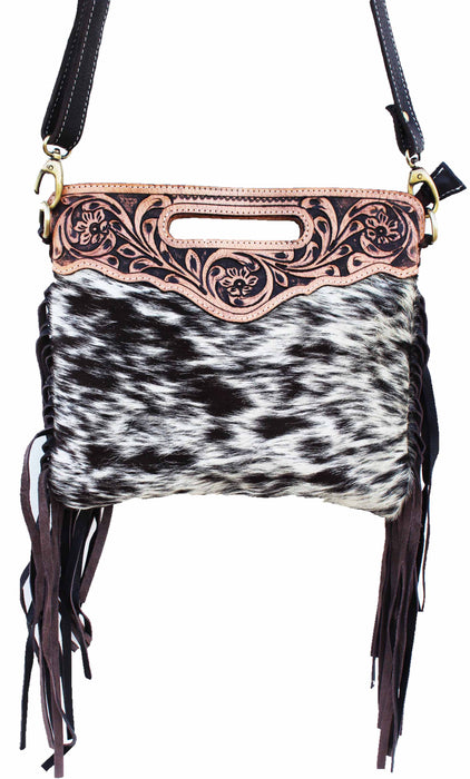 COACH Kitt Floral Leather Crossbody Bag | Dillard's