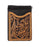 Men's Western Antique Floral Tooled Slim Money Clip Minimalist Wallet 18Antique Floral MoneyClip