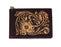 Men's Western Antique Floral Tooled Slim Money Clip Minimalist Wallet 18Antique Floral MoneyClip