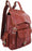 Handcrafted Full-Grain Distressed Genuine Leather Vintage Weekender Carry-On Travel  Backpack Work Bookbag 18SK03