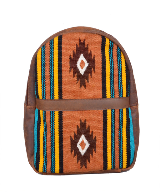 Men Women Western Handwoven Distressed Leather Saddle Blanket Rug Travel Bag 18SKB31