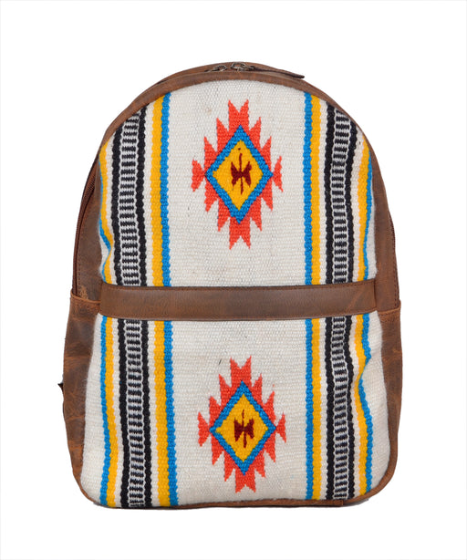 Men Women Western Handwoven Distressed Leather Saddle Blanket Rug Travel Bag 18SKB33