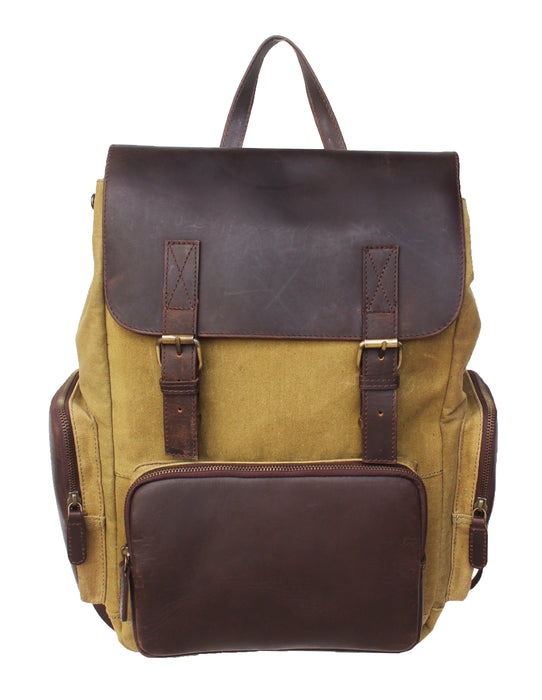 Handcrafted Canvas Outdoors Travel Utility Weekender Travel Bag Olive for Men Women 18SKB44