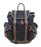 Handcrafted Canvas Outdoors Travel Utility Weekender Travel Bag Black for Men Women 18SKB46