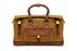 Handcrafted Black Canvas Leather Carry-On Travel Weekender Duffle Bag 18SKD02