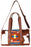 Western Cowhide Leather Woven Travel Weekender Carry-On Duffle Bag 18SKD Hairon
