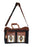 Western Canvas Leather Woven Carry-On Travel Weekender Duffle Gym Bag 18SKD Canvas