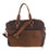 Handcrafted Canvas Office Work Messenger Portfolio Travel Bag Brown 18SKM01