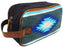 Men Women Western Woven Genuine Leather Toiletry Dopp Kit Cosmetic Travel Bag 18SKTWoolDopp