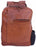 Handcrafted Full-Grain Distressed Pebbled Genuine Leather Vintage Weekender Carry On Travel  Backpack 18SK01