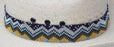 Western 1-1/4" Wide Unisex Handmade Beaded Rodeo Stretchy Elastic Hat Band 24RSE01