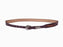 Western Brown Leather Hatband 5/8" Two-Tone Antique Floral Tooled Adjustable Buckle 24RSK10-C