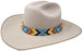1" Western Handmade Beaded Southwest Rodeo Adjustable Hat Band 24RTB33