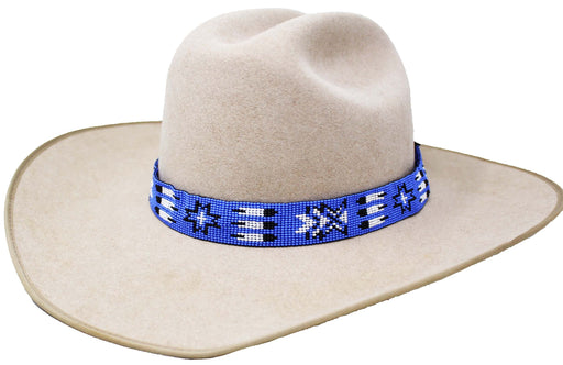 1" Western Handmade Beaded Southwest Rodeo Adjustable Hat Band 24RTB37