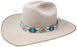 3/4" Western Handmade Beaded Southwest Rodeo Adjustable Hat Band 24RTB39