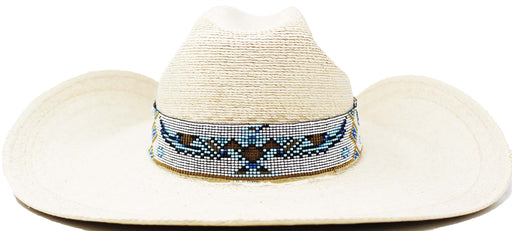 1-3/8" Western Handmade Beaded Southwest Rodeo Stretchy Hat Band Hat Band 24RTE21