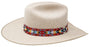1-1/8" Western Handmade Beaded Southwest Rodeo Stretchy Hat Band Hat Band 24RTE24