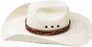 1" Wide Handcrafted Western Floral Tooled Leather Hat Band 24RTL