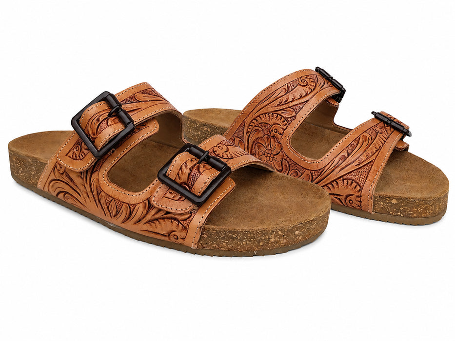Women's Western Genuine Leather Sandals – 25JQSandal