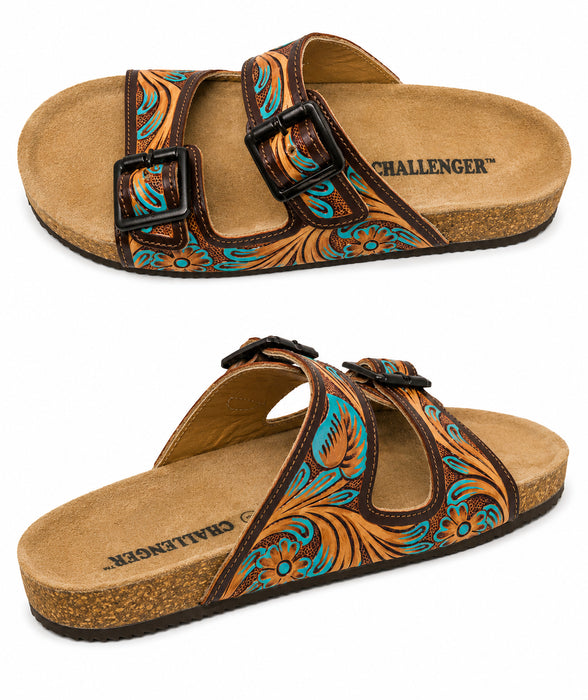 Women's Western Genuine Leather Sandals – 25JQSandal