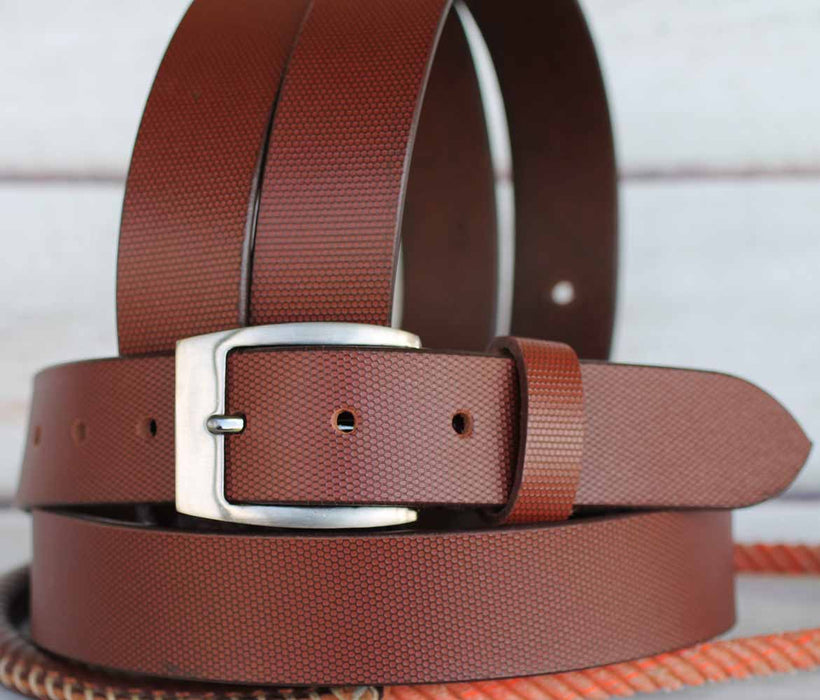 Full Grain Cowhide 100% Leather Casual Dress Mens Women Belt 2610RS01P