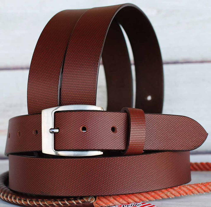 Full Grain Cowhide 100% Leather Casual Dress Mens Women Belt 2610RS01P