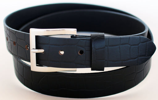 Handmade Heavy Duty Men's Dress Casual Cow Leather Belt Black 2634RS