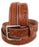 1.5" wide Western Heavy Duty Men Women Genuine Leather Belt Brown 2646RS