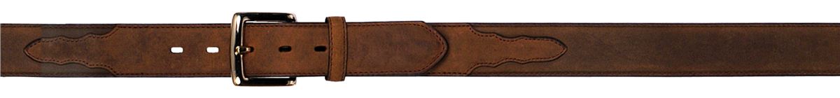 3D USA 1-1/2” Western Uniform Work Dress Basic Mens Brown Leather Belt 265600