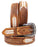 1-1/2" Wide Western Cowboy Basketweave Tooled Full-Grain  Belt 2678RS