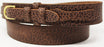 American Bison Buffalo Western Leather Ranger Belt Strap 1.5" Brass 26AA64