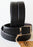 Adam Burk 100% Cow Leather Mens Casual Reversible Dress Belt Black 26AB06B