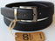 Adam Burk 100% Cow Leather Mens Casual Reversible Dress Belt Black 26AB06C