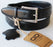 Adam Burk Men's 100% COW LEATHER Casual Dress Leather Belt Black 26AB07