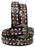 Kids Youth Young 1-1/4" Wide Tan Leather Floral Tooled Casual Jean Belt 26FKTooledC