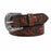 CHALLENGER Men’s Western 1-1/2" Leather Belt with Engraved Metal Buckle – Western Style Casual Dress Belt for Jeans