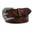 CHALLENGER Men’s Western 1-1/2" Leather Belt with Engraved Metal Buckle – Western Style Casual Dress Belt for Jeans