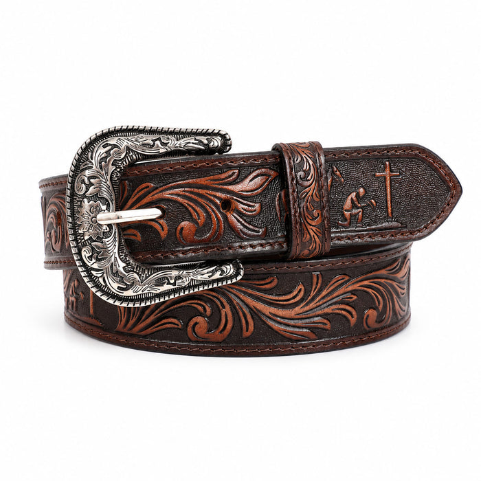 Challenger Western Leather Belt